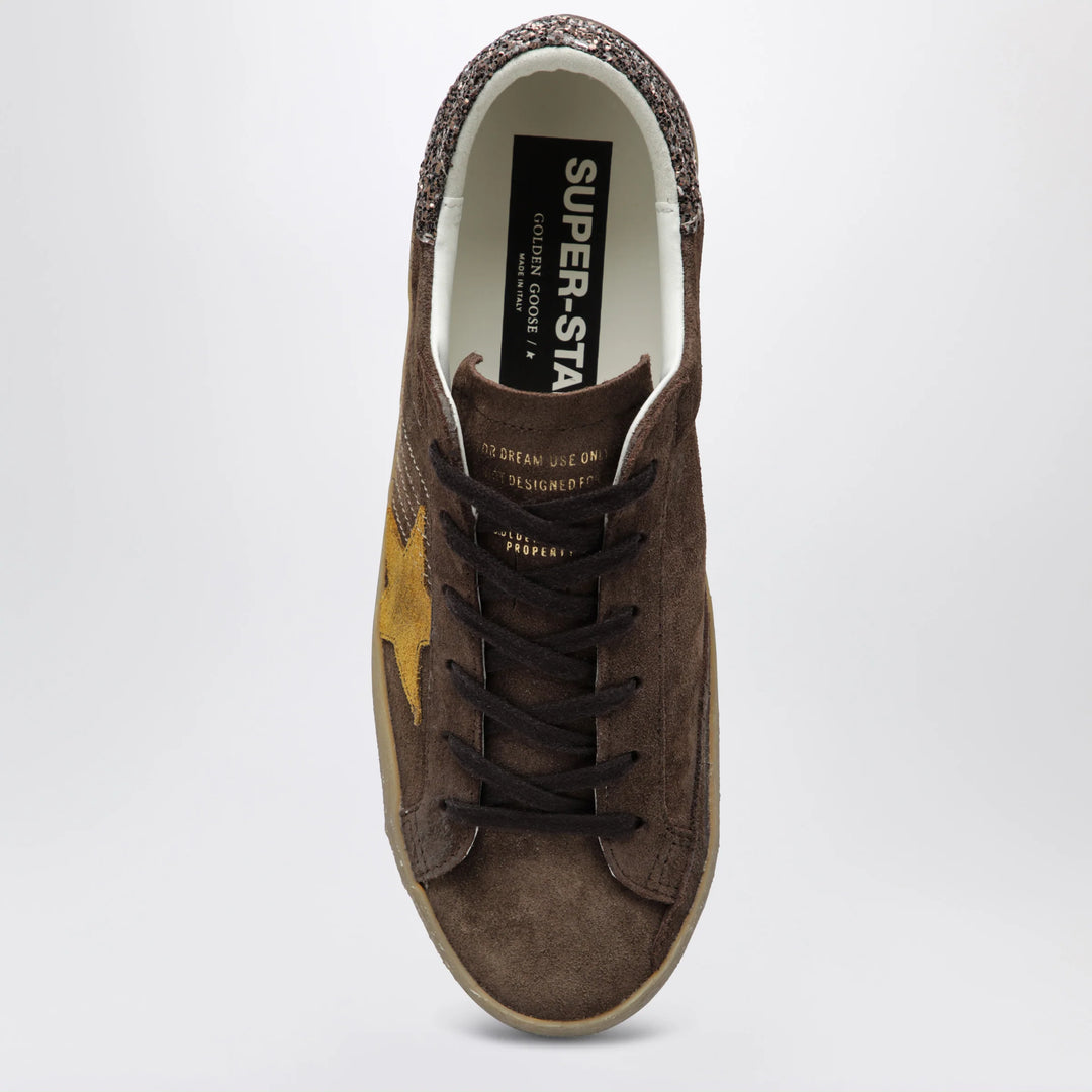 Golden Goose - Super-Star brown/ochre suede Sneakers