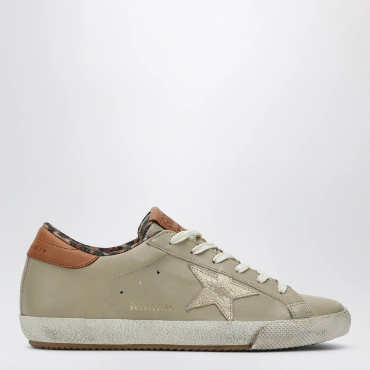 Golden Goose - Beige/platinum/brown Super-Star trainers