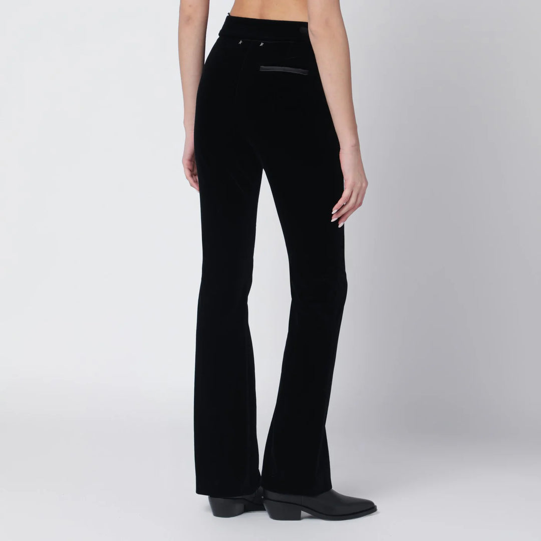 Golden Goose - Black velvet trousers