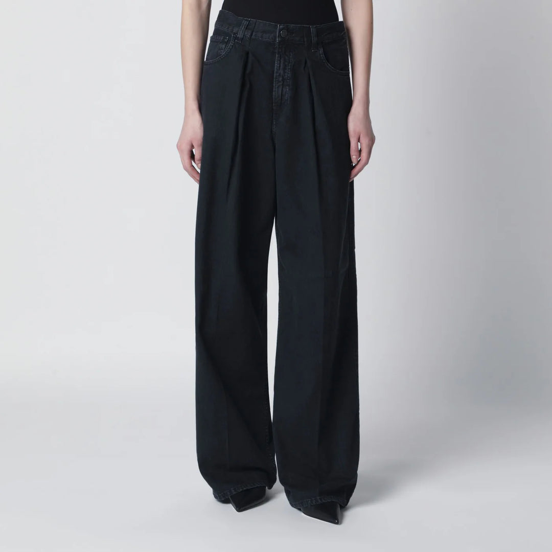 HAIKURE - Carbon Candy pleated jeans