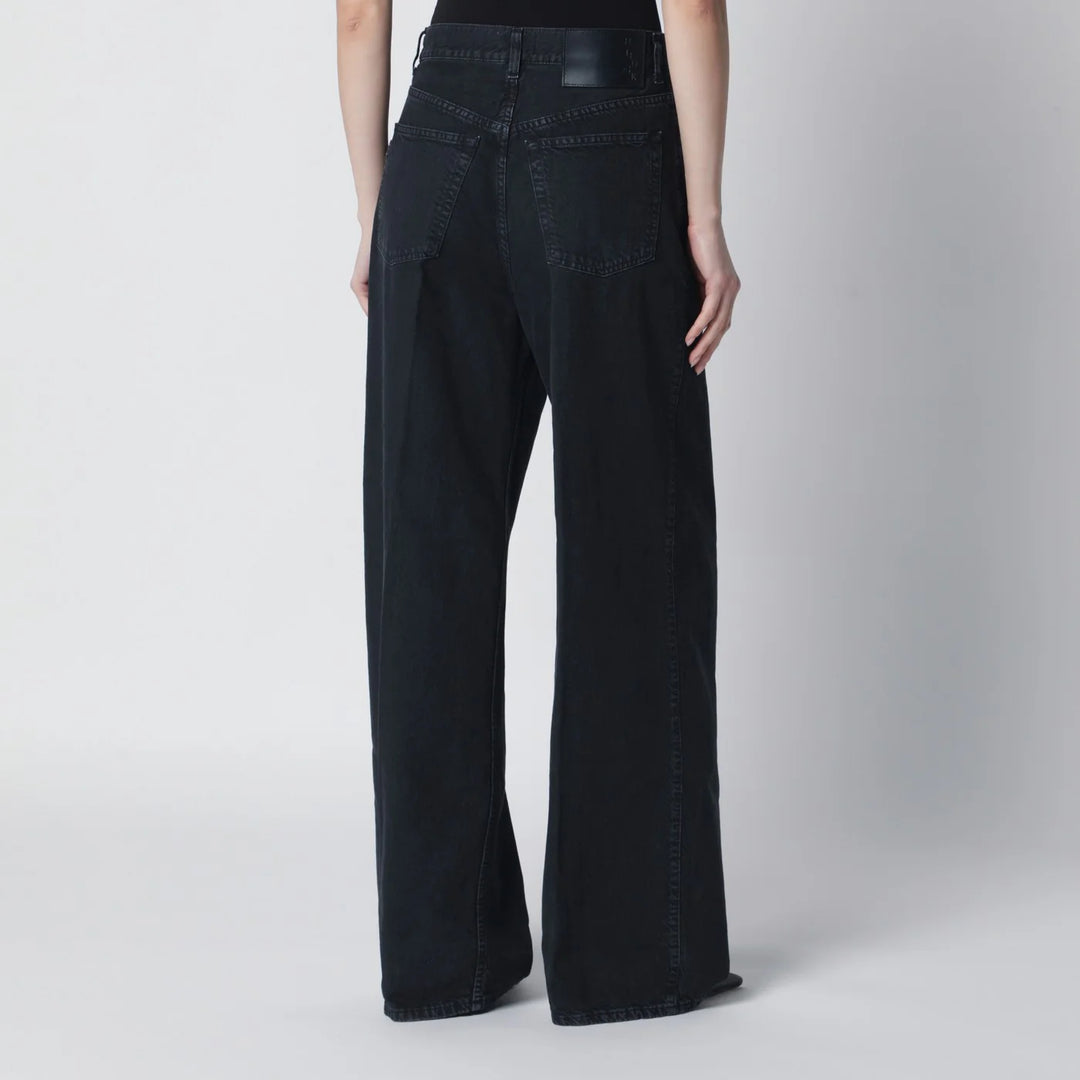HAIKURE - Carbon Candy pleated jeans