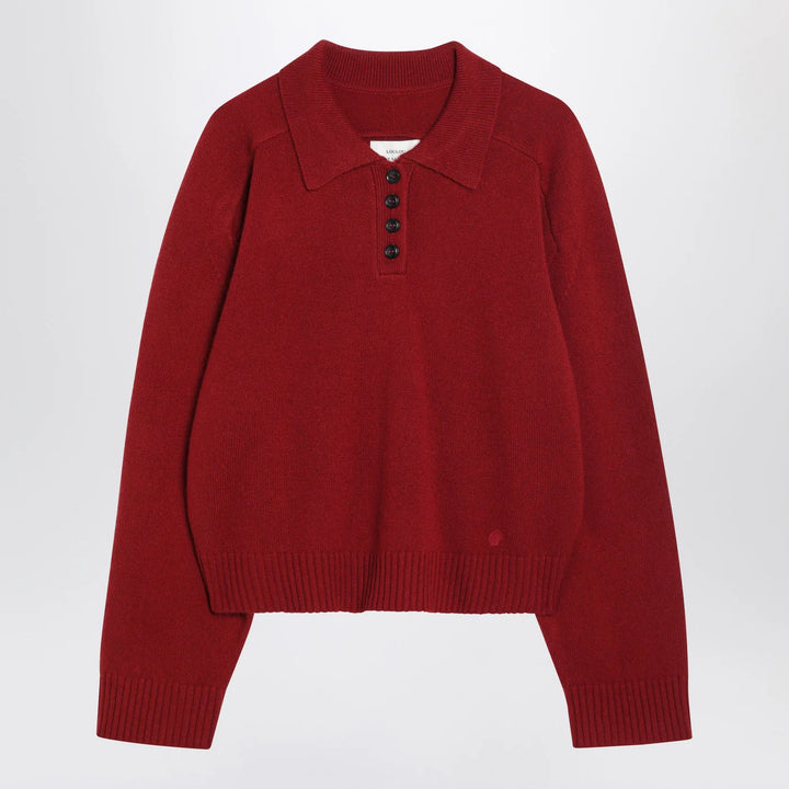 LouLou De Saison - Burgundy cashmere sweater