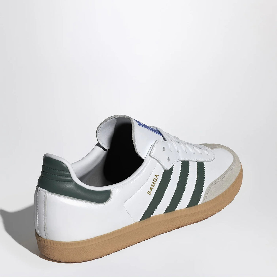 adidas Originals - Low Samba OG white/green trainer