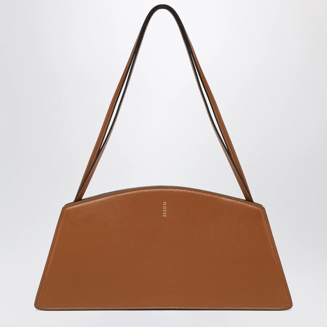 NOESI - Jade Siena brown bag in smooth leather