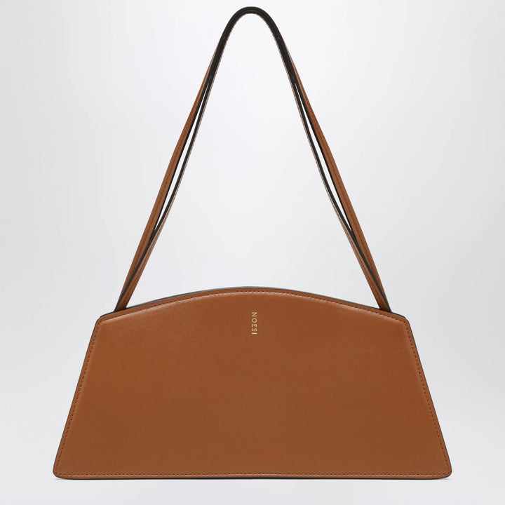 NOESI - Jade Siena brown bag in smooth leather