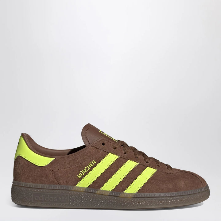 adidas Originals - Sneakers München in brown/yellow suede