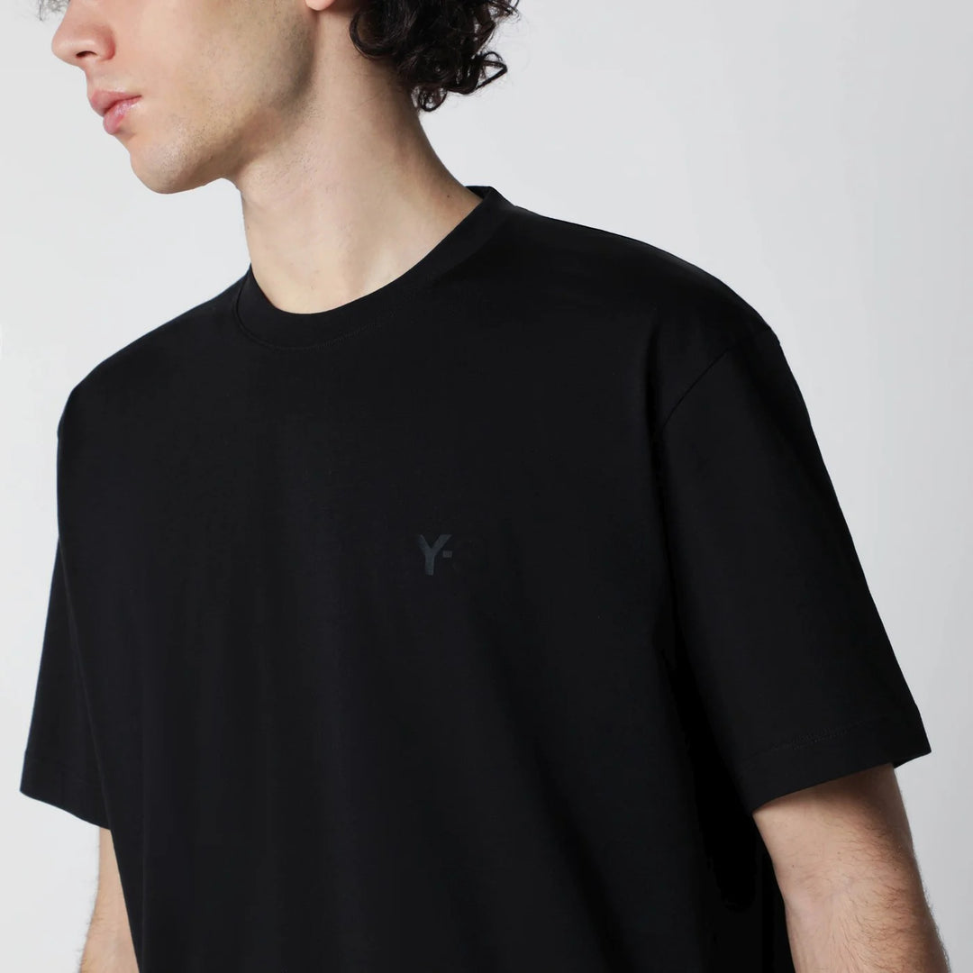 adidas Y-3 - Black T-shirt with logo