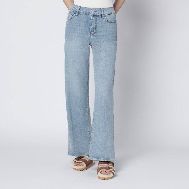 Pants Frame - Le Slim Palazzo jeans in Tribute light blue - 28 Brand