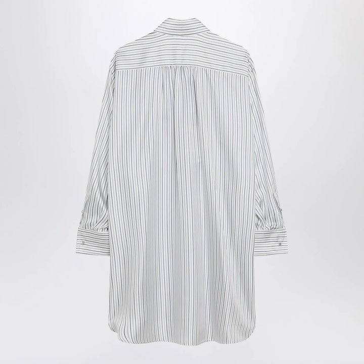 Max Mara - Oversized striped silk shirt