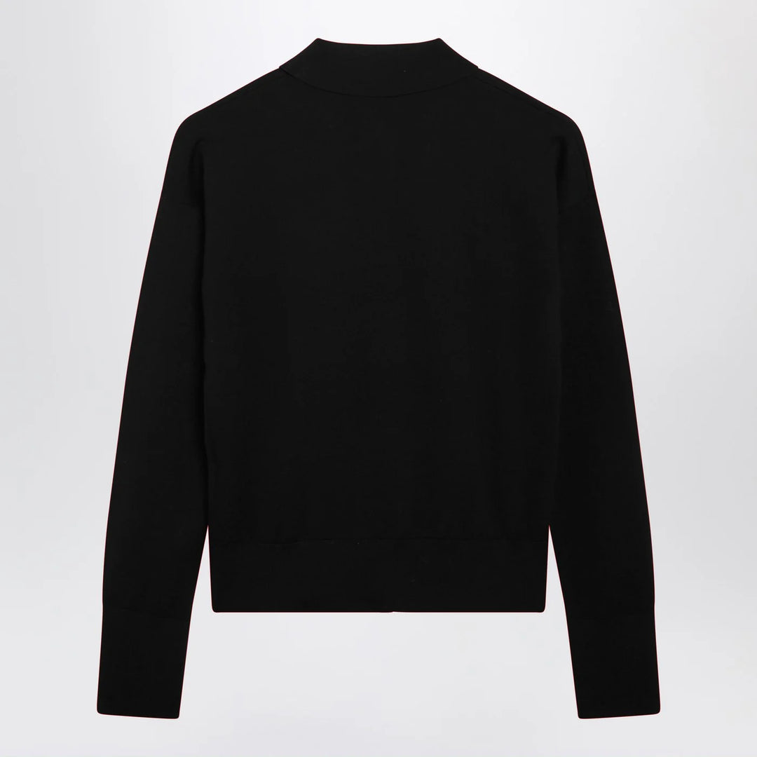 Max Mara - Black wool-blend cardigan