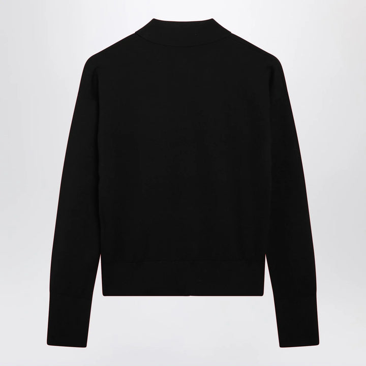Max Mara - Black wool-blend cardigan