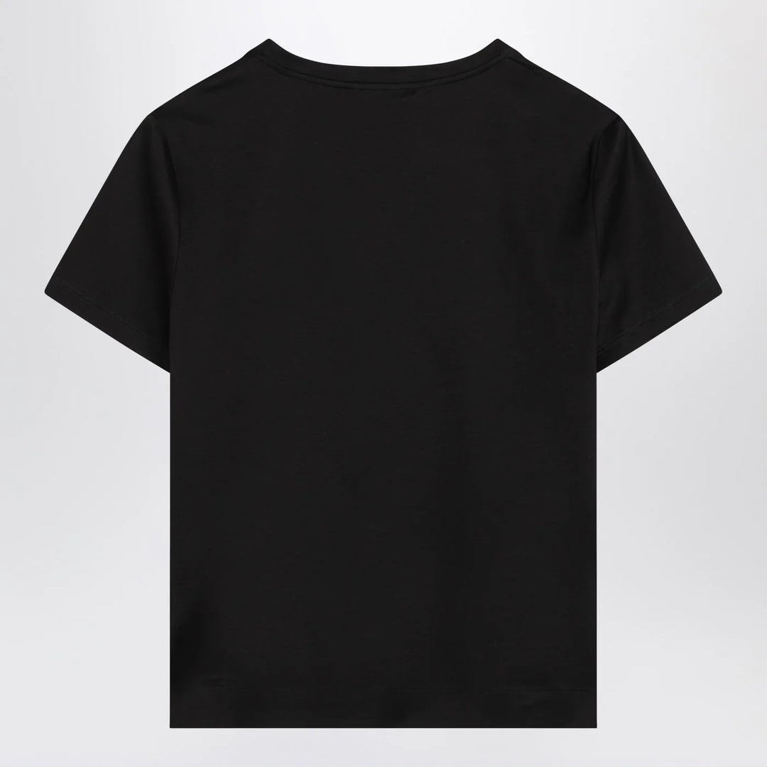 Max Mara - Black cotton T-shirt