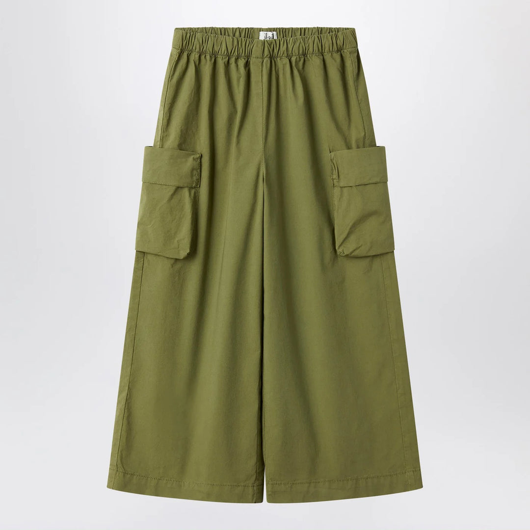 Il Gufo - Green fir palazzo pants
