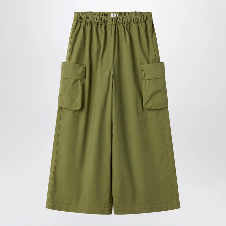 Il Gufo - Green fir palazzo pants