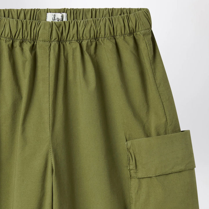 Il Gufo - Green fir palazzo pants