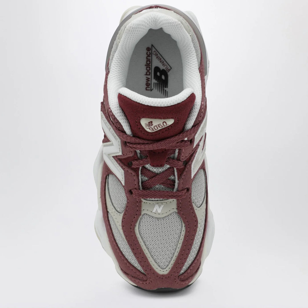 New Balance - New Balance 9060 LACE Sneakers Washed Burgundy/White