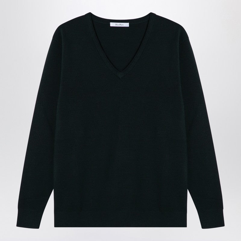 Max Mara Forest green wool sweater