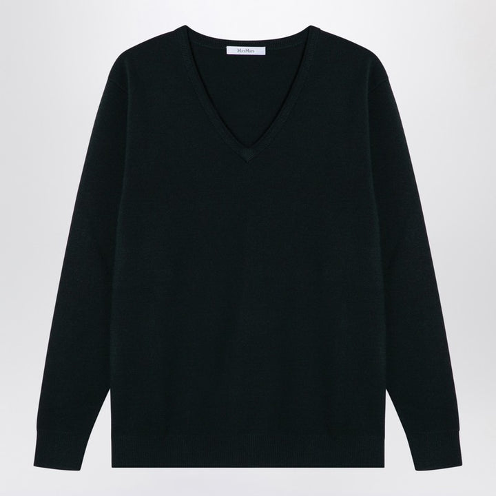 Max Mara Forest green wool sweater