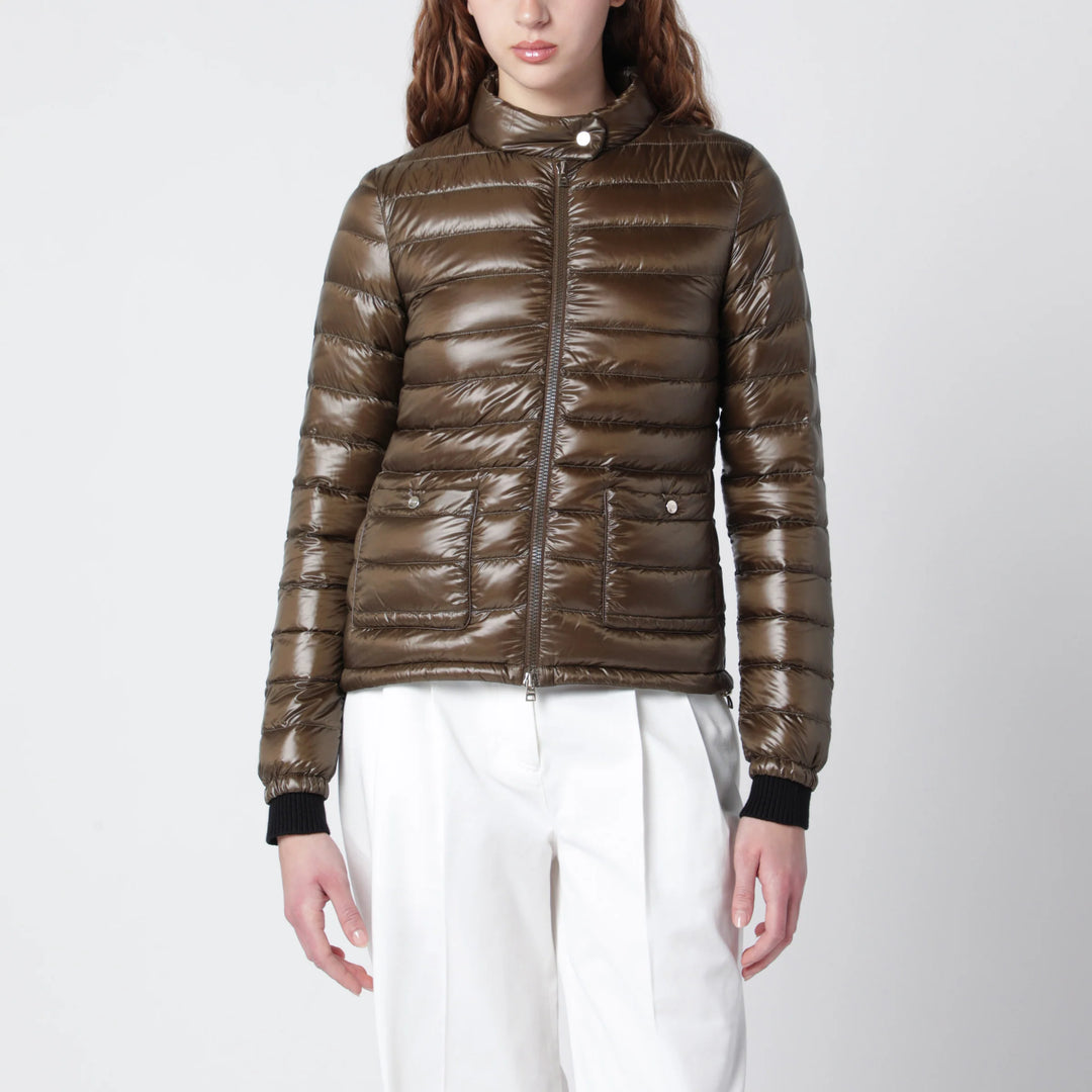 HERNO - Military Green Ultralight Nylon Bomber Jacket