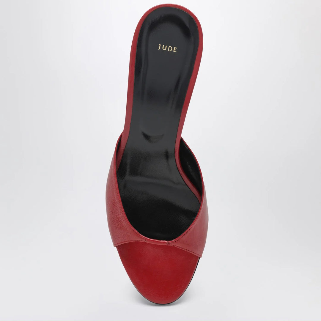 Jude - Haze sandal in red leather