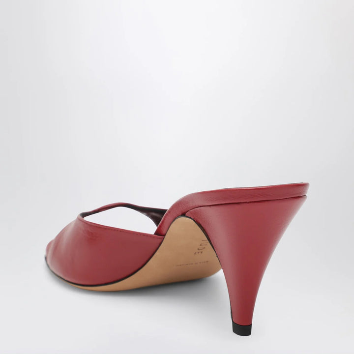 Jude - Haze sandal in red leather