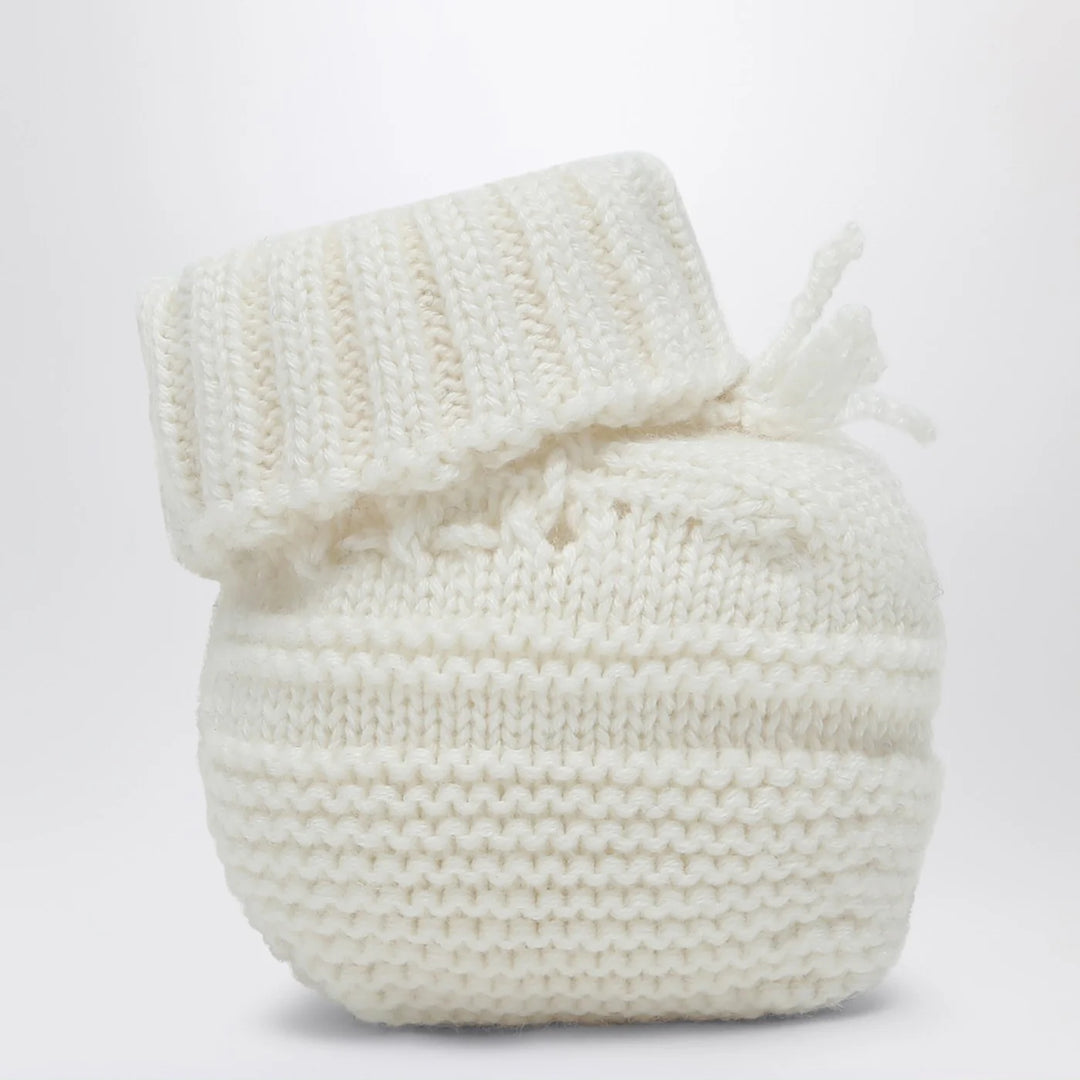 Bonpoint - Ecru wool socks