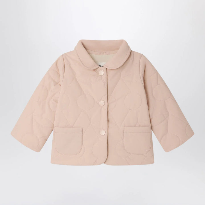 Bonpoint - Luno light pink quilted jacket