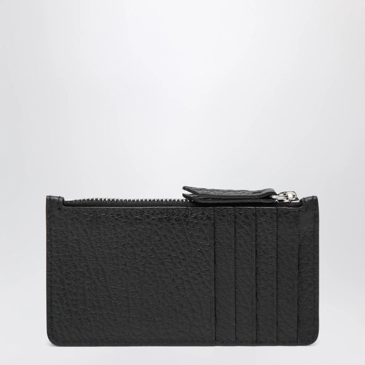 Maison Margiela - Black Four Stitches Zip Cardholder