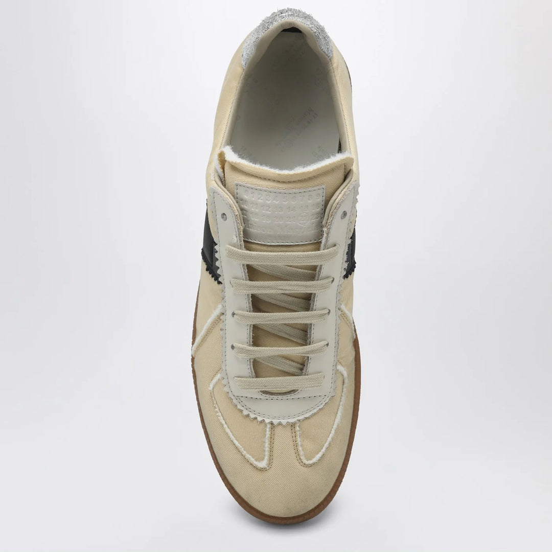 Maison Margiela - Yellow/Black Vintage Low Top Sneakers Replica