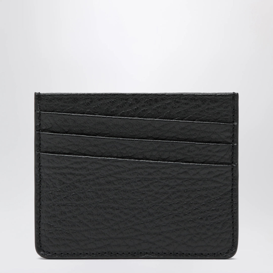 Maison Margiela - Black Four Stitches calfskin card holder
