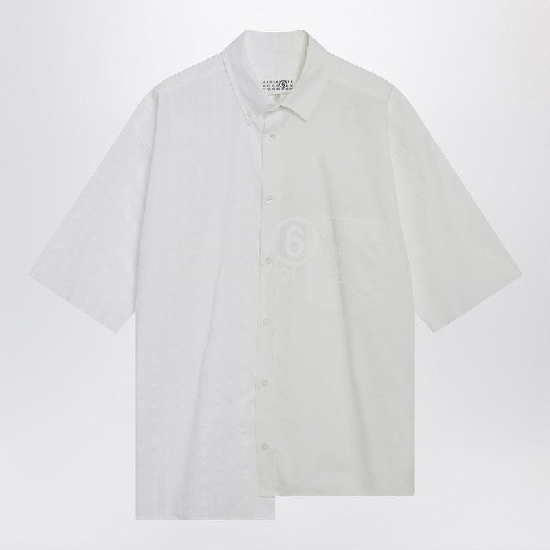 Shirts & Tops MM6 Maison Margiela - Two-tone cotton poplin shirt - 46 IT Brand