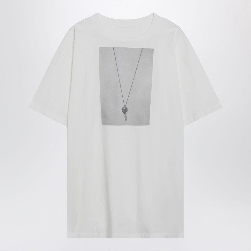 Shirts & Tops MM6 Maison Margiela - White T-shirt with key print - L Brand