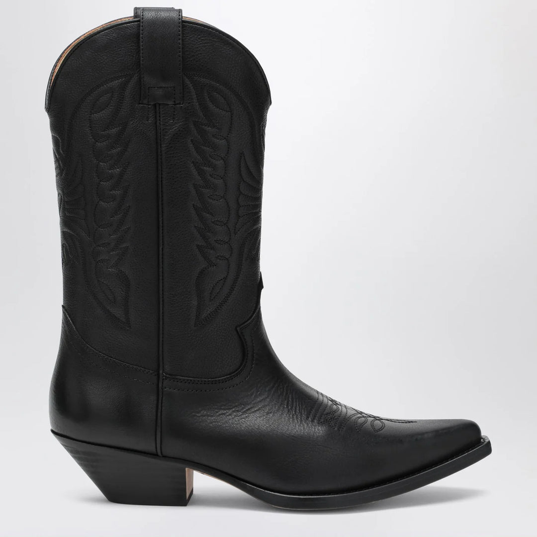 MM6 Maison Margiela - Black Florence cowboy boots