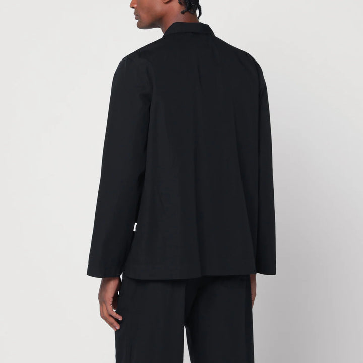 Tekla - Black pyjama shirt