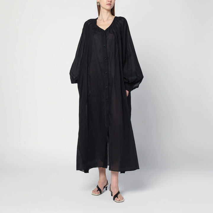 TheLatest - Loose black dress in cotton
