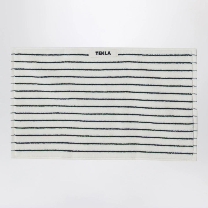 Tekla - White striped guest towel 30x50 Brand Apparel &amp; Accessories U
