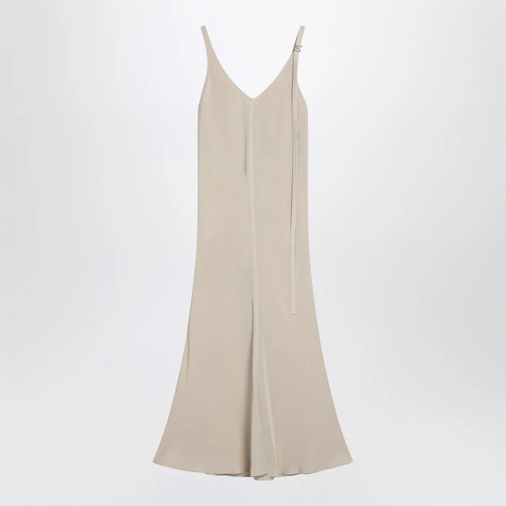 Sportmax - Ivory dress with adjustable strap