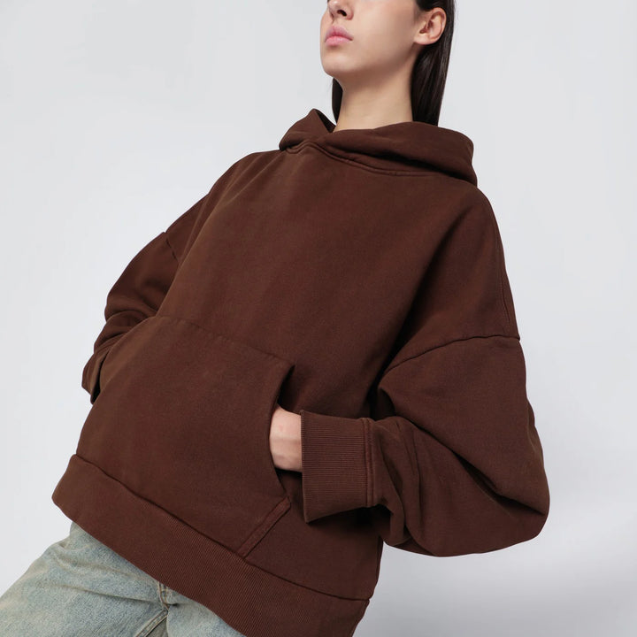Entire Studios - Brown hooded sweatshirt