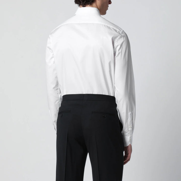 XACUS - Travel Tailor Fit shirt white