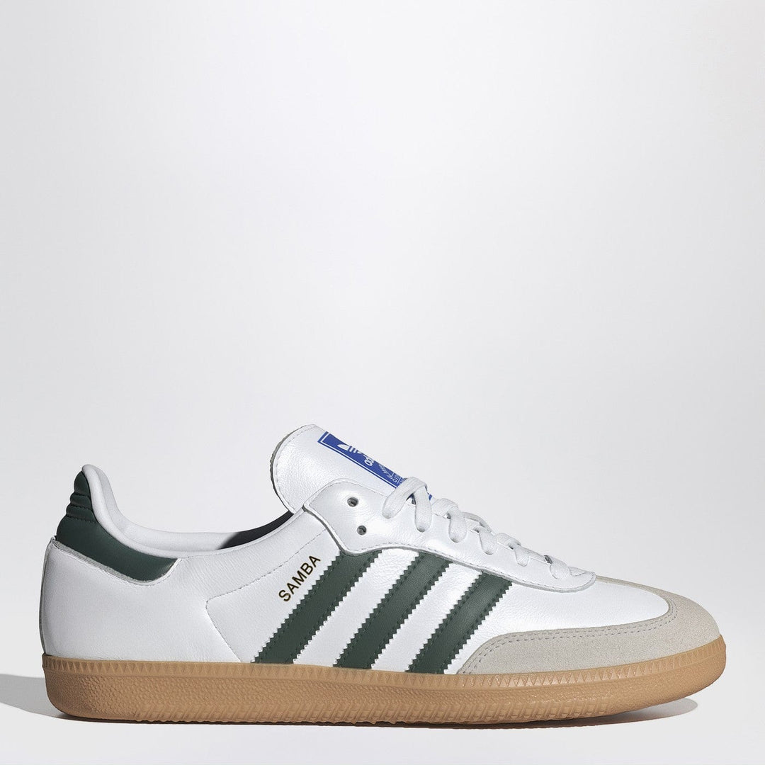 Apparel & Accessories 4 UK adidas Originals - Low Samba OG white/green trainer Brand