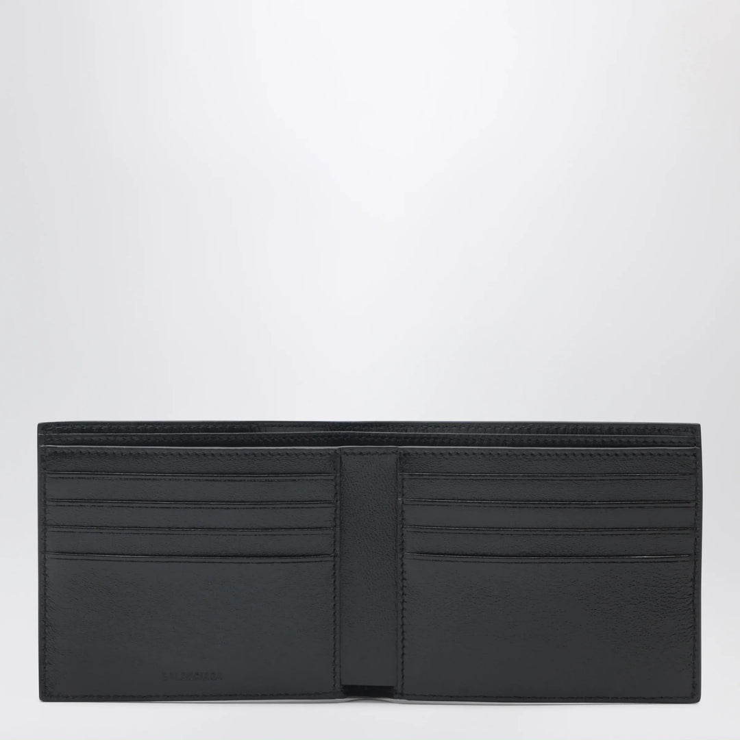 Balenciaga - Black horizontal wallet with logo Brand Apparel &amp; Accessories U