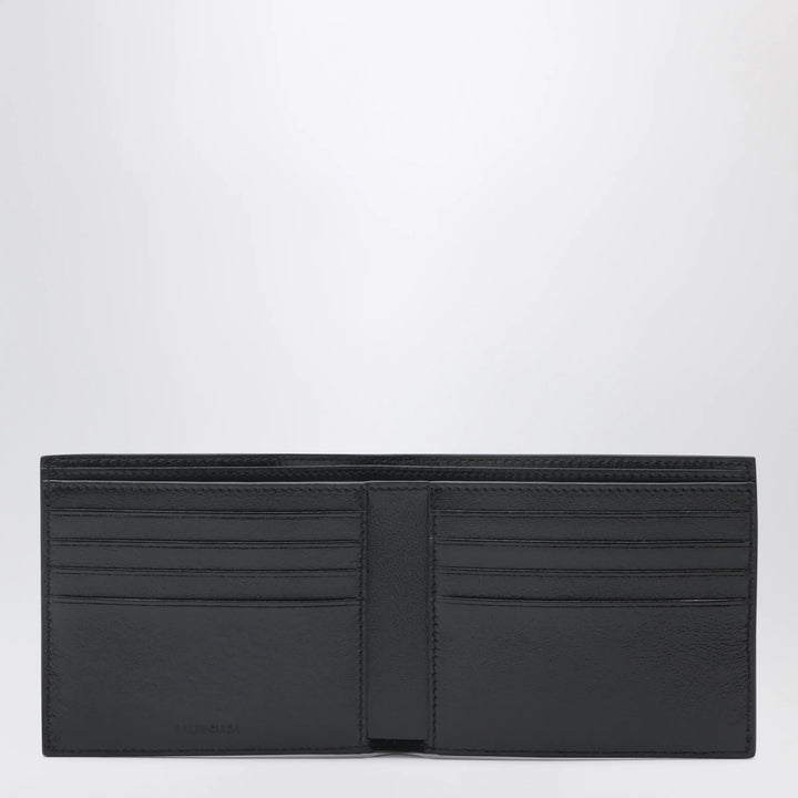 Balenciaga - Black horizontal wallet with logo Brand Apparel &amp; Accessories U