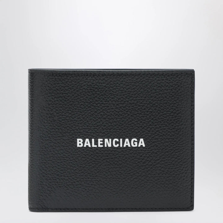 Balenciaga - Black horizontal wallet with logo Brand Apparel &amp; Accessories U