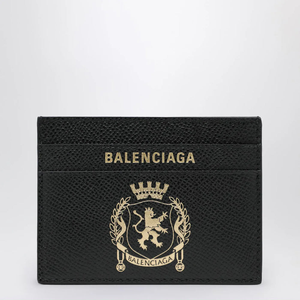 Balenciaga - Black leather passport holder Brand Apparel & Accessories TU