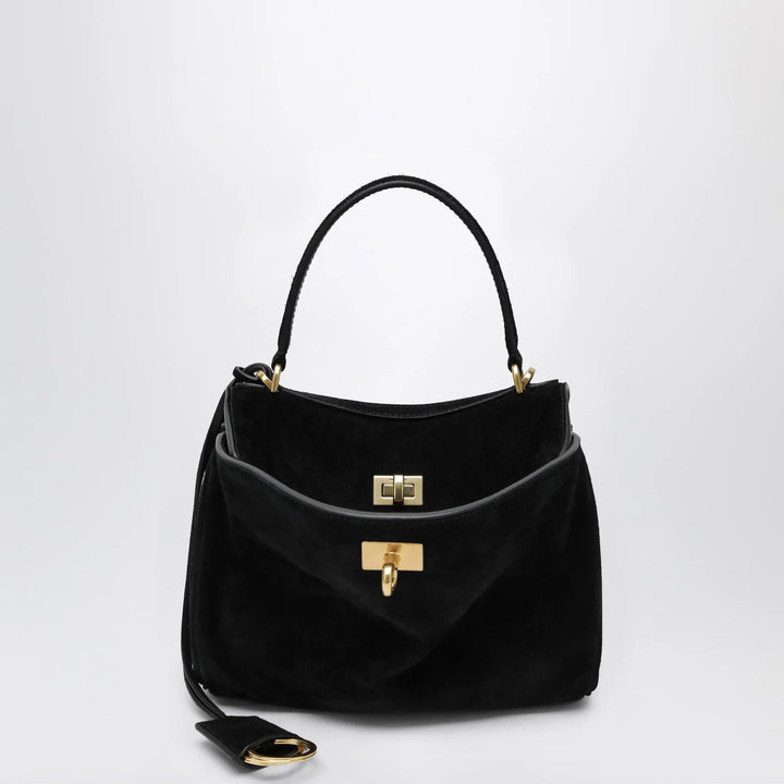 Balenciaga - Rodeo Mini handbag in calf suede, black Brand Apparel &amp; Accessories TU