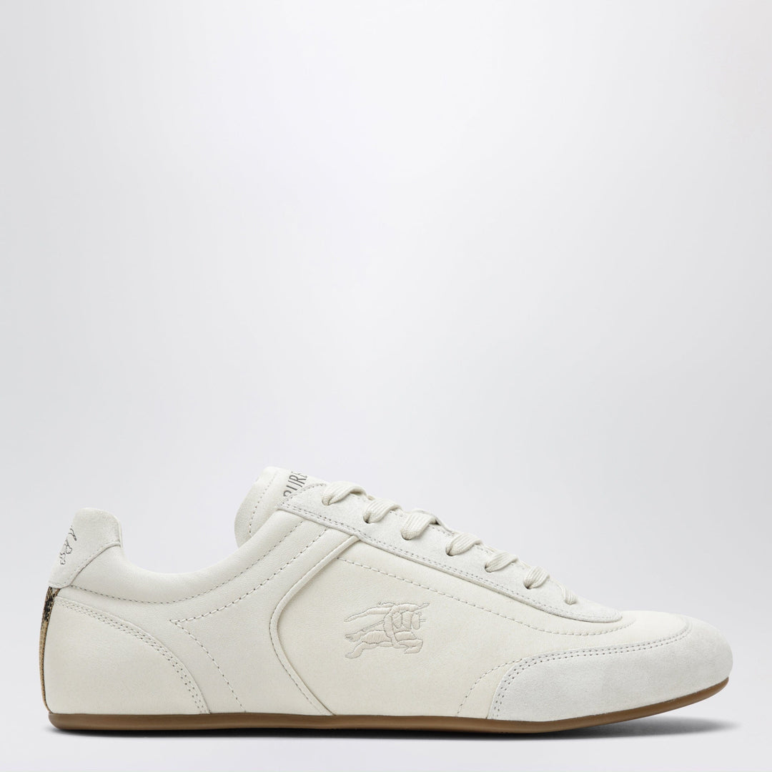 Apparel & Accessories Burberry - Beige leather Knight Runner trainers Brand