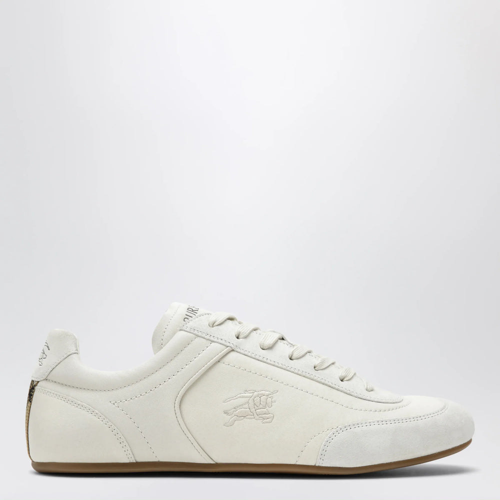 Burberry - Beige leather Knight Runner trainers Brand Apparel & Accessories 40 IT