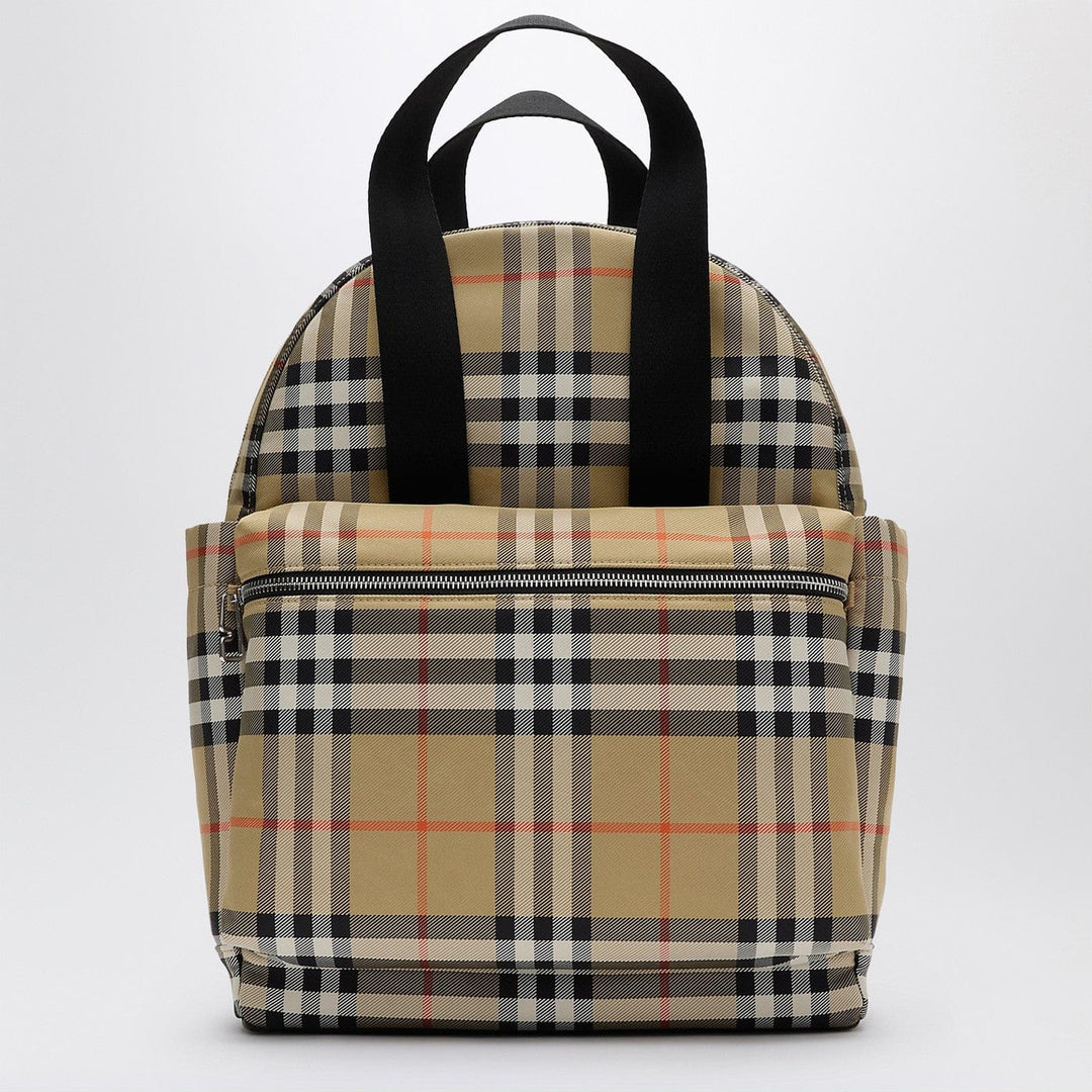 Apparel & Accessories TU Burberry - Check motif diaper backpack Brand