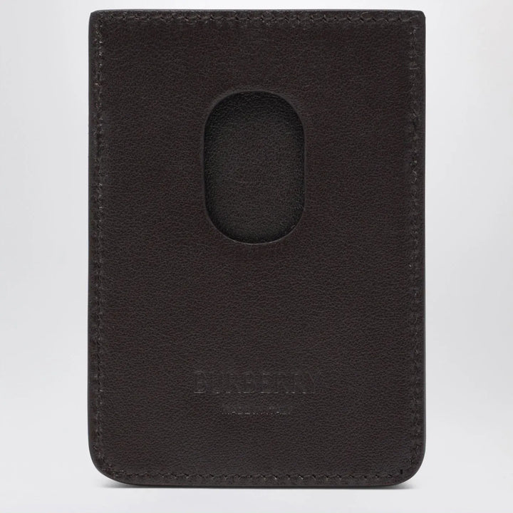 Burberry - Pop Magnetic Card Holder with Check Pattern Brand Apparel &amp; Accessories TU