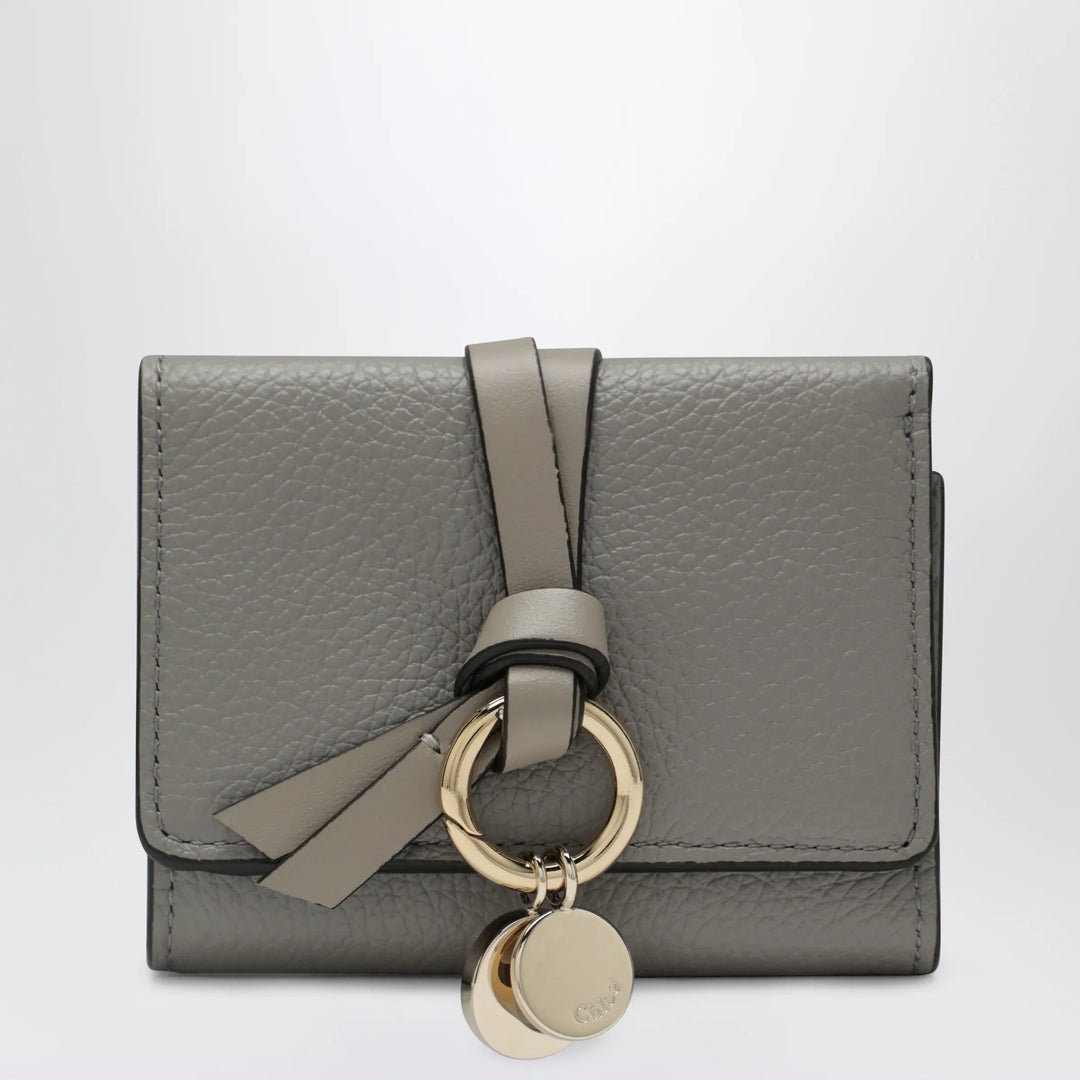 Chloé - Grey Alphabet Mini Trifold Wallet Brand Apparel &amp; Accessories TU